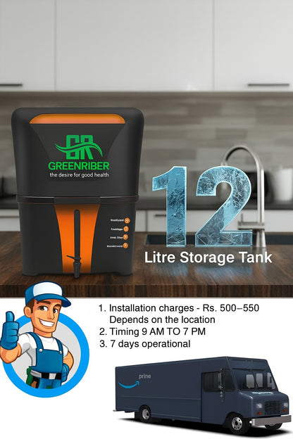 Green Riber Health Series – Model A12 Black