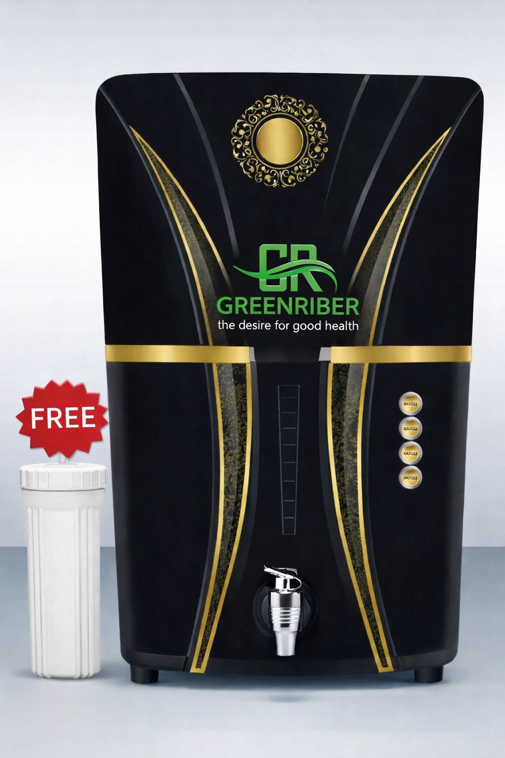 Green Riber Health Series – Model A14 Black